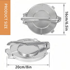 Tortilla Press & Dough Press – 6.5 & 8 Inch Professional Tortilla Maker for Flour & Corn Tortillas, Roti, Quesadilla, Dumpling Wrapper