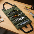 Collapsible Tool Bag Organizer for Hardware Storage | Foldable Tool Kit Bag for Carpentry Electricians Automotive Repairs Outdoor | Portable
