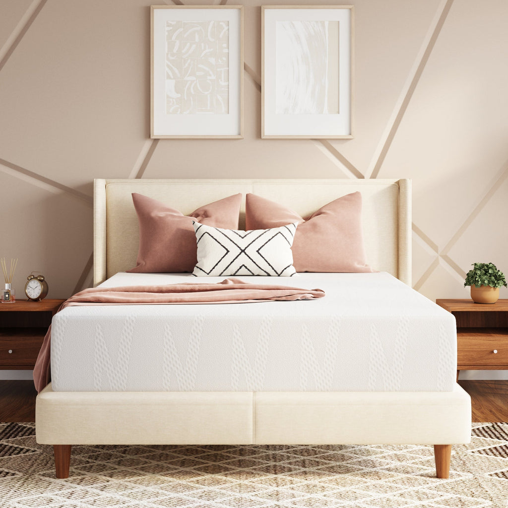 Mattress shown in the Full, 12in option