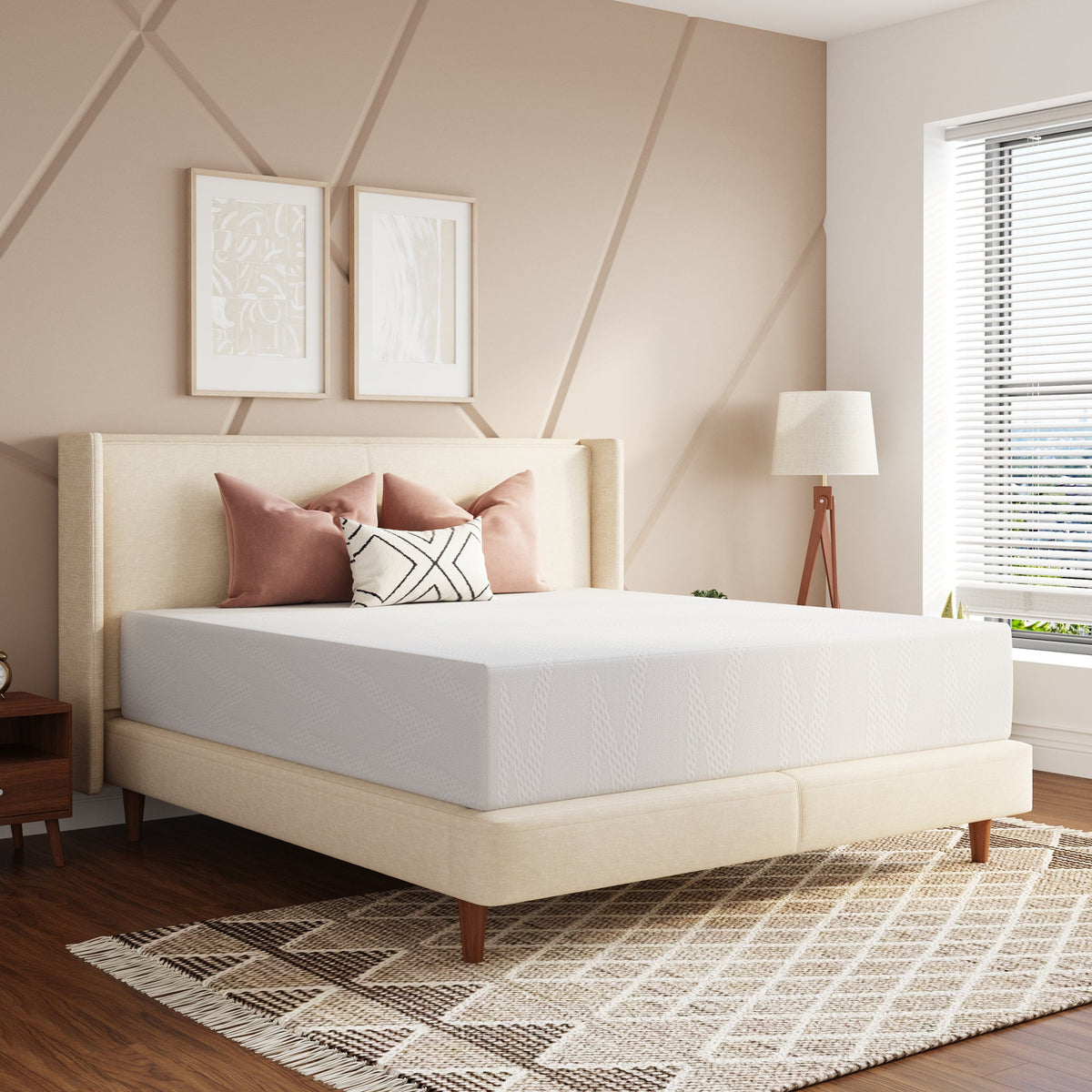 Mattress shown in the Full, 14in option