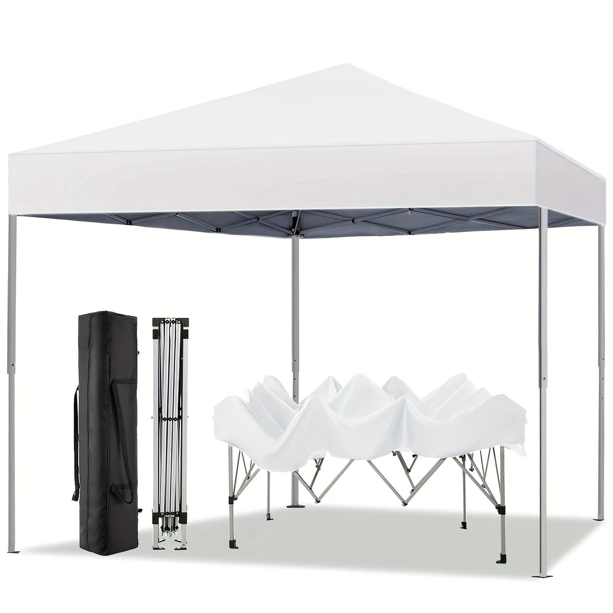 10x10 Pop Up Canopy Tent with Carry Bag – Waterproof UPF50+