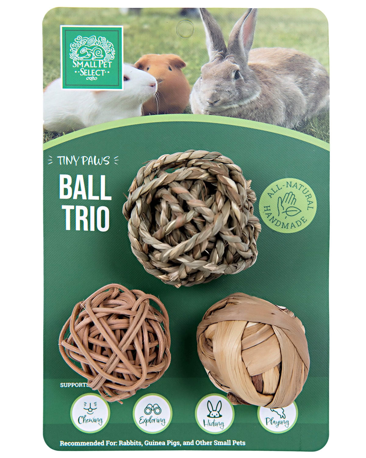 Small Pet Chew Ball Trio product image 1