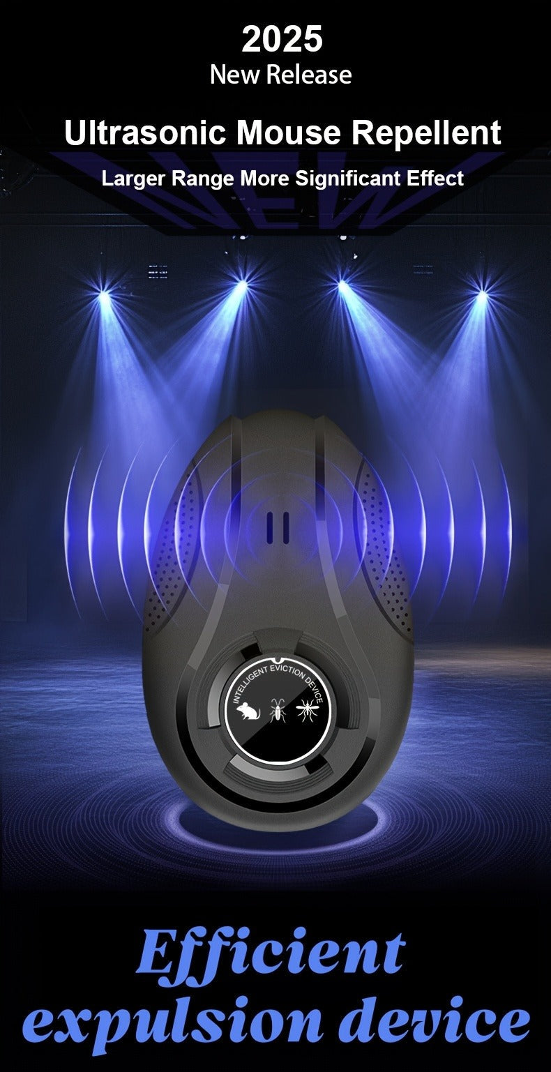 Electronic Pest Repeller, Soundwave Variable Frequency Insect for Home, Shop & Warehouse, Repels Mosquitoes