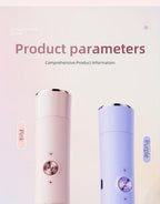 Electric Epilator for Women Double Head USB Rechargeable Hair Removal Shaver Bikini Trimmer Body Private Area Grooming Device