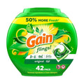 Gain Flings Laundry Detergent Pods 42ct Original Scent - 3-in-1 Concentrated Liquid Pods with Stain Remover & Odor Fighter