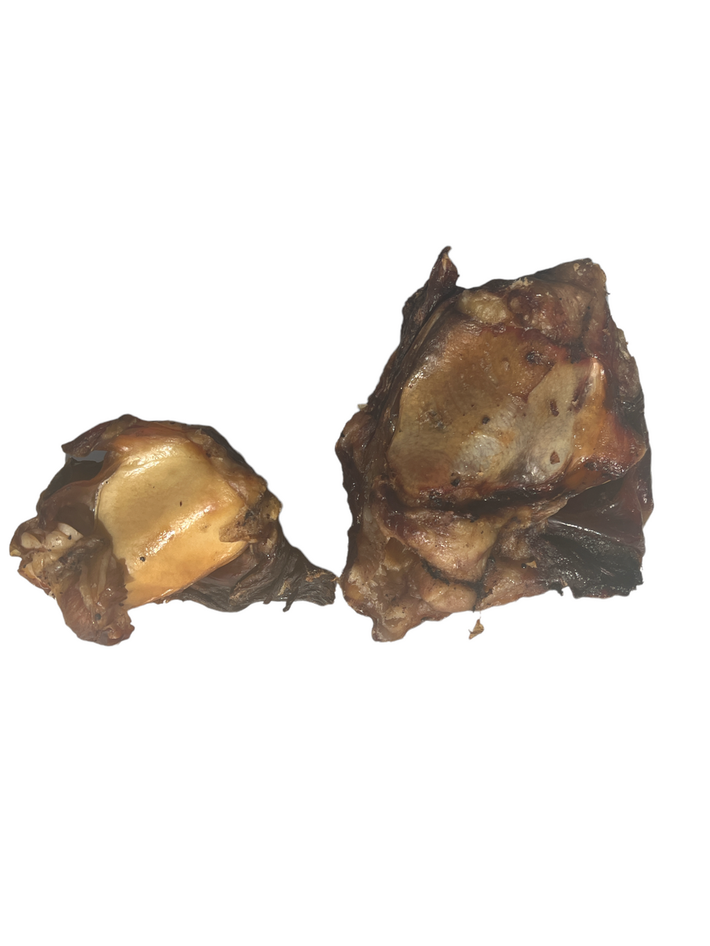 Slow-Smoked Beef Knee Cap Dog Chews, Small