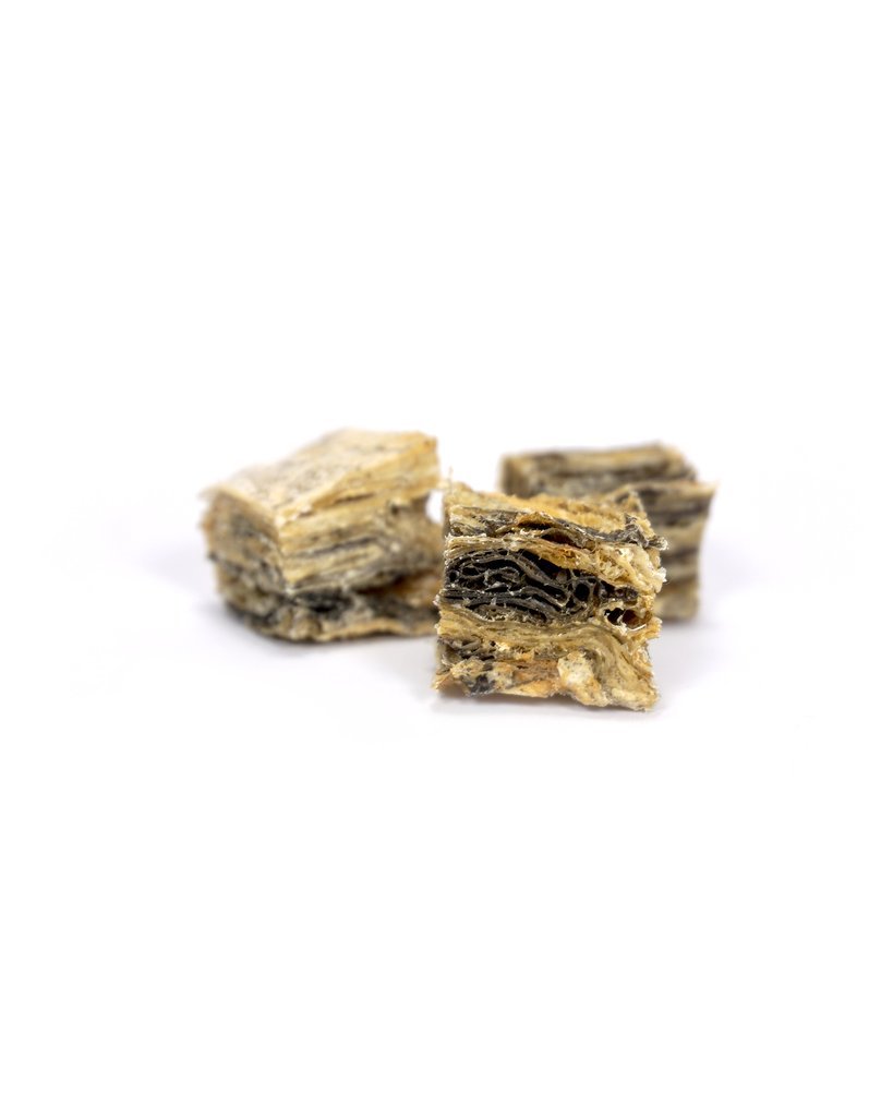 Air-Dried Fish Skin Cube Dog Treats, Small / 1Kg