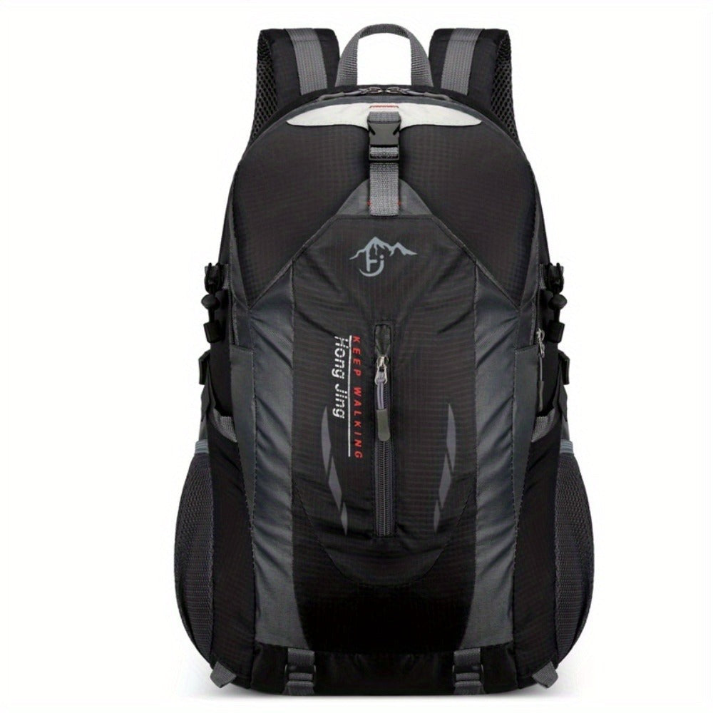Hiking Backpack 25.8L Outdoor Mountaineering Bag – Large Capacity Travel Sports Rucksack with Torso Adjustment for Trekking, Camping
