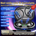 Wireless Earbuds AITruly Open-Ear Translator with Bluetooth 5.4, 144 Languages and ENC Mic