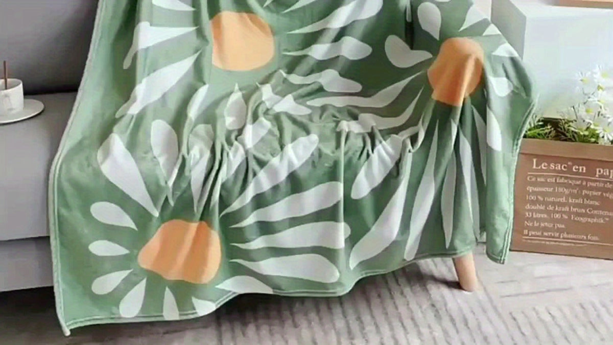 Flannel Throw Blanket 280 GSM in Multiple Colors and 30 x 40, 40 x 50, 50 x 60 or 60 x 80 Inch Sizes