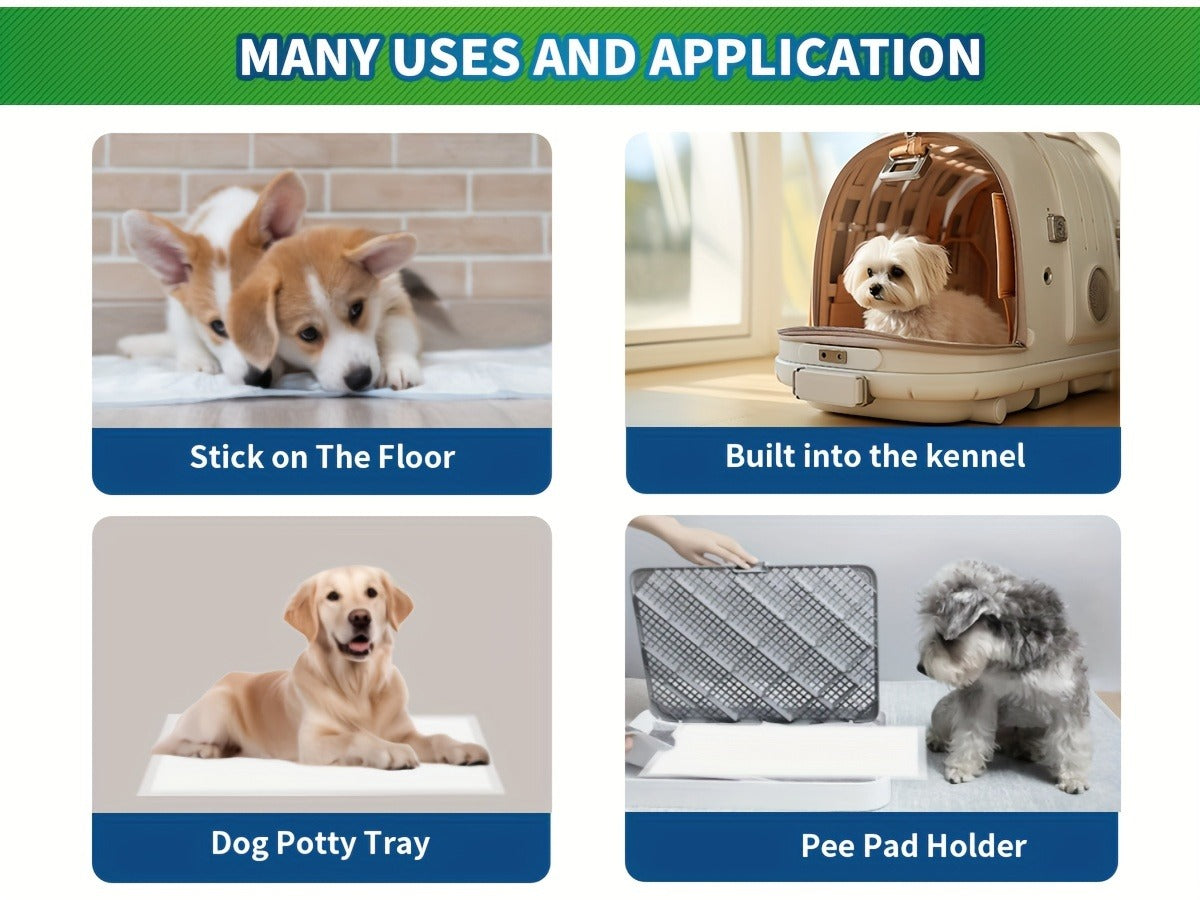 Potty Pads for Puppies Large – Disposable Pee Pads with Odor Control, Leak-Proof & Super Absorbent – Puppy Potty Pads for Housebreaking
