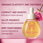 Panax Ginseng Intimate Area Serum for Women, & with Tranexamic Acid & Hyaluronic Acid, Gentle Nourishing Private Area Serum