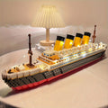 Cruise Ship Building Blocks Model Set 3000+ Pieces – Large Scale Ocean Liner Brick Construction Kit Compatible with LEGO for Adults Teens