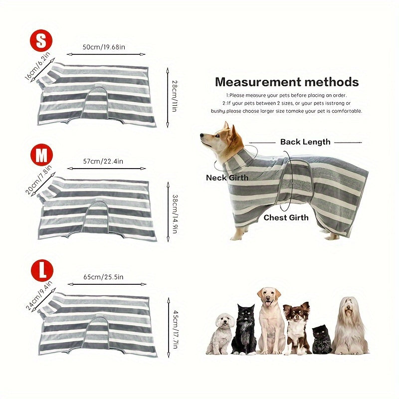 Microfiber Pet Towel Quick-Dry Super Absorbent Dog Bath Towel for Bathing Swimming Beach Outdoor S M L Gray Soft Lightweight Dog Grooming
