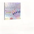 Acrylic Nail Art Pen Set 12 Colors 3D Doodle & Dot Stitching Pens, Quick Drying Precision Fine Tip