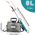 Battery Powered Sprayer Electric | Garden Lawn Weed Fertilizer Yard