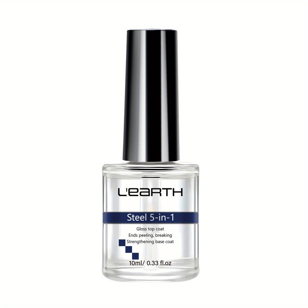 Nail Strengthening Kit 5-in-1 Formaldehyde-Free, Top Coat, Base Coat, Nail Hardener, Cuticle Oil & Polish
