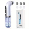 Pore Vacuum Blackhead Remover 6 Accessories 3-Speed Adjustable Suction USB Rechargeable for Bath Time, Home Spa and Personal Care