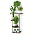 Plant Stand Indoor Multi Tier Corner Metal Flower Stand Tall Plant Shelf for Living Room Bedroom Patio for Garden, Patio and Yard Use
