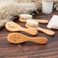 Custom Engraved Baby Brush Personalized Newborn Soft Hair Brush with Name, Unique Keepsake Gift for Baby Shower