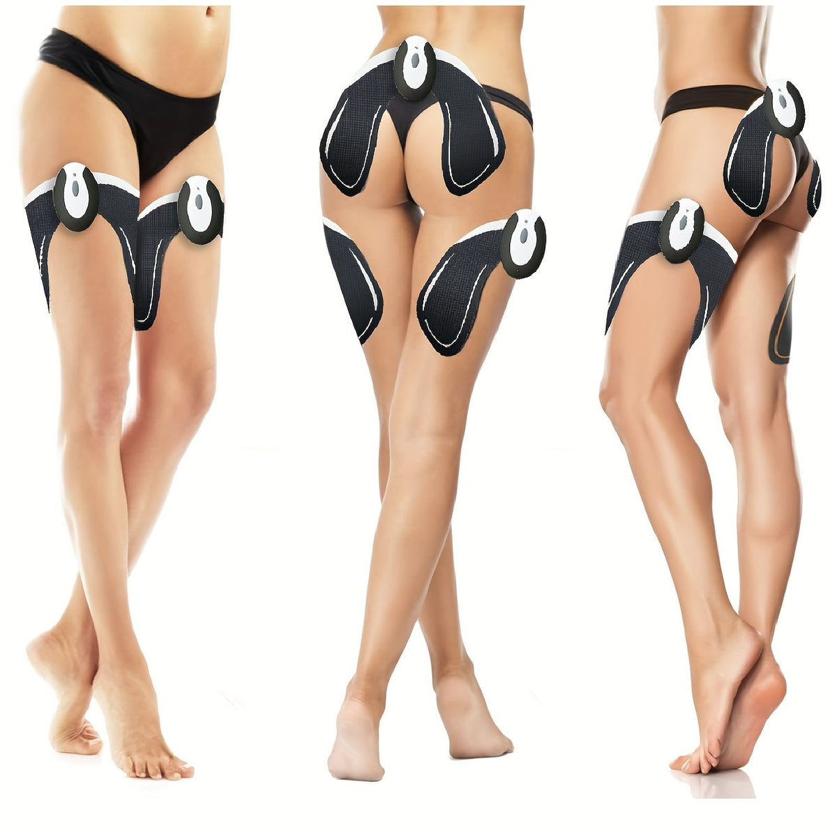 Fitness Equipment Electronic Stimulation Hip Pad with U-Shaped Wearable Form Controller and TT-HB Kit