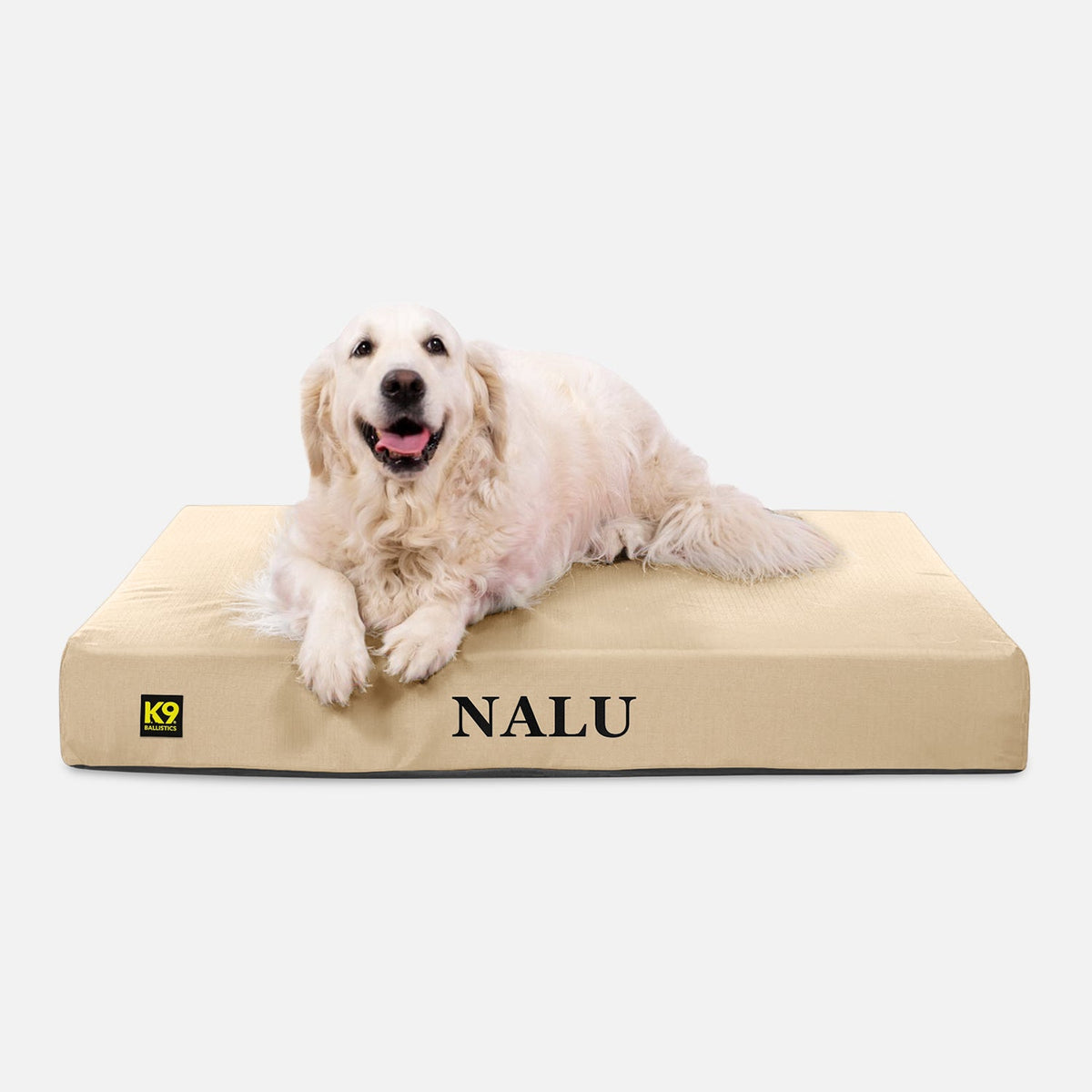 Ripstop Orthopedic Dog Bed, L / Sandstone