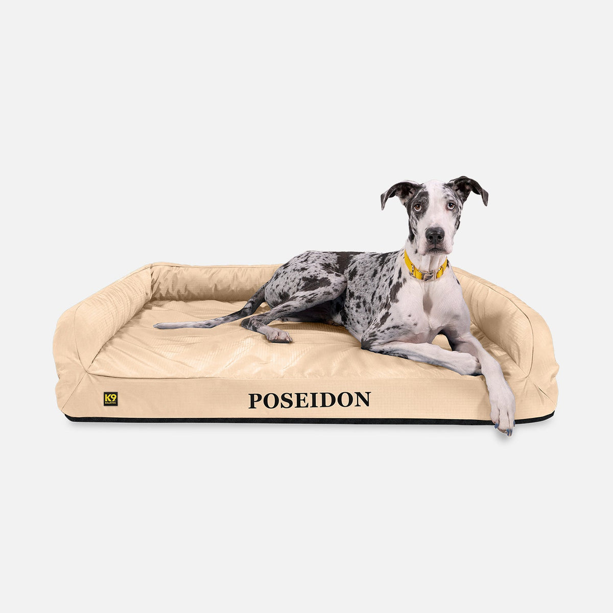 Orthopedic Rectangle Bolster Dog Bed, XXL / Sandstone