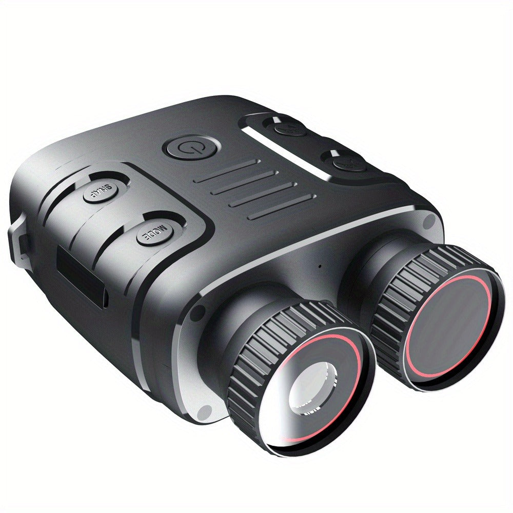 Compact Digital Night Vision Binoculars in Green, Black or Yellow with 2.4-Inch Screen, 10X Zoom and Seven IR Levels