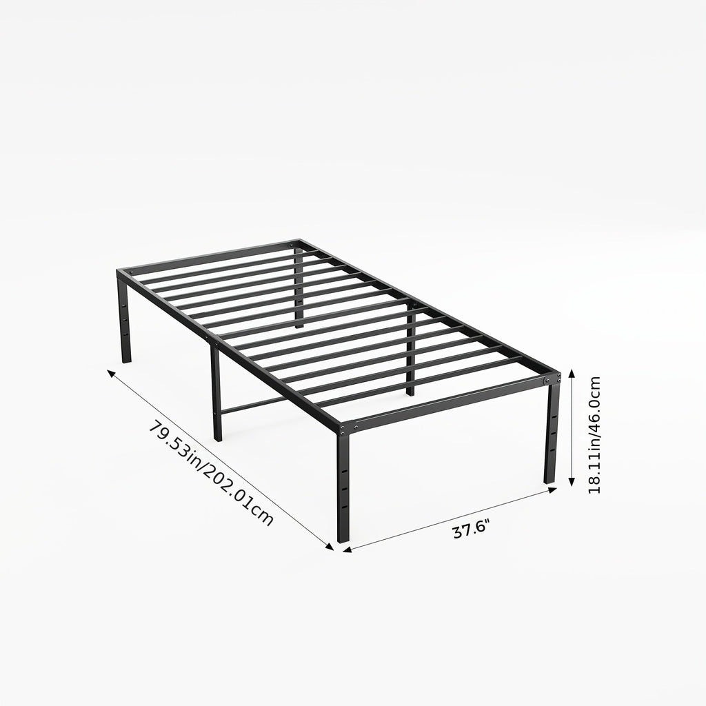 Bed Frame shown in the TwinXL (18IN) option