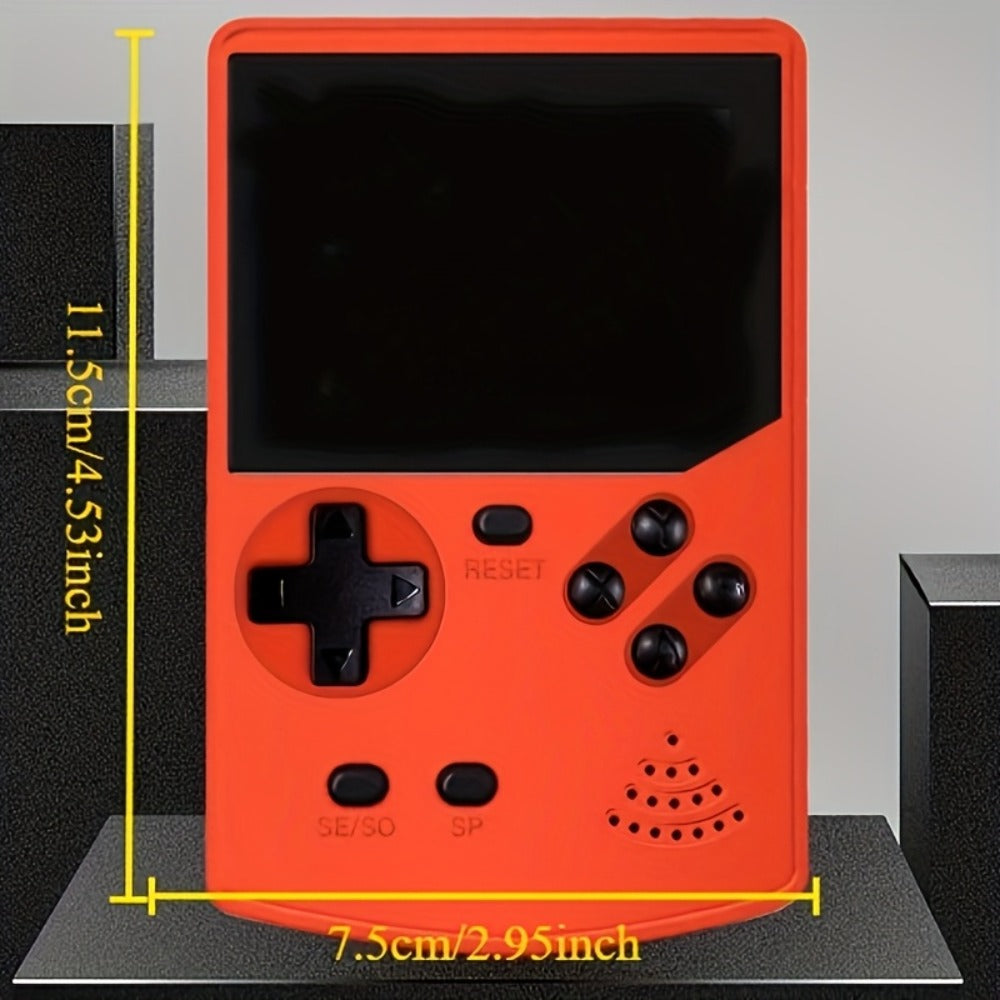 Handheld Game Console Assorted-Color Portable Console with High-Definition Screen for Portable Retro Gaming and Travel Play