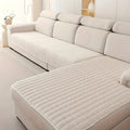 Sofa Cover Quilted-Texture Two-Piece Set with 35.4 x 82.7 and 35.4 x 62.9-Inch Panels in Five Colors