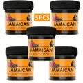 Black Castor Oil Hair Milk 5pcs, 100% Jamaica Pure Cold-Pressed Castor Oil Leave-In for Curly, Coily & Textured Hair