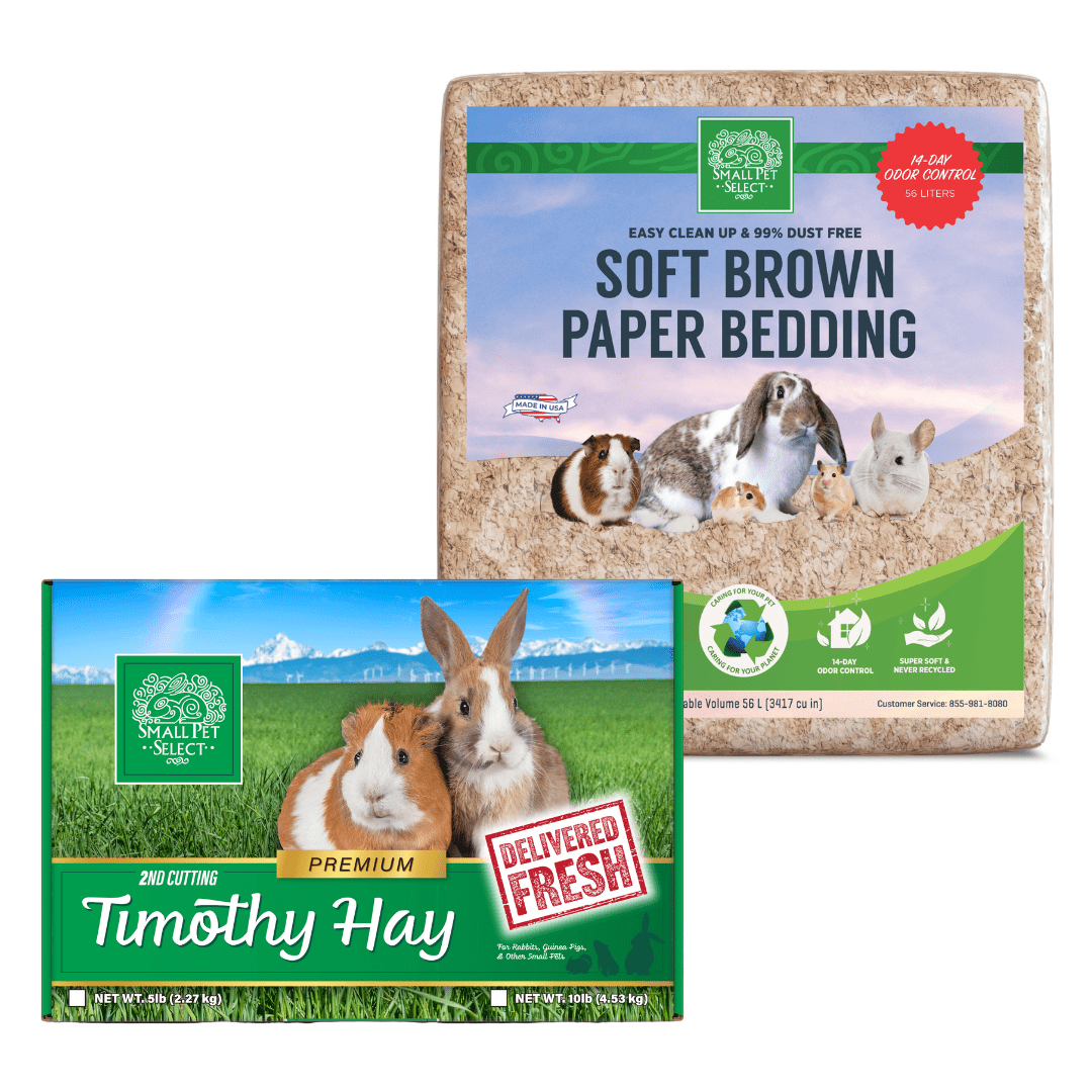 Timothy Hay and Small Pet Bedding Bundle product image 1