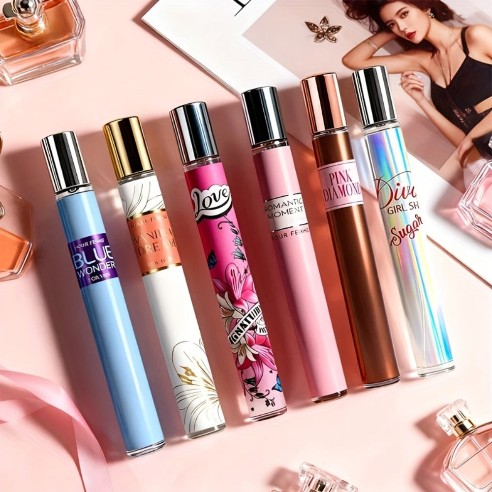 Perfume Gift Set Six 35ml Eau de Parfum Sprays in Individual Boxes and Open Display Carton for Women