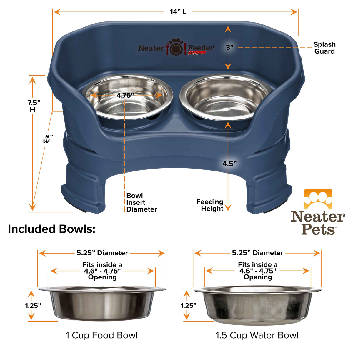 Elevated Spill-Containment Pet Feeder product image 146
