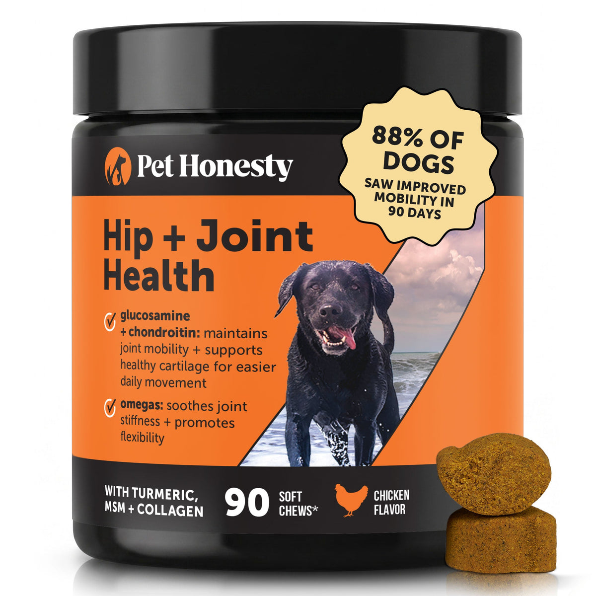 Glucosamine Hip and Joint Soft Chews for Dogs, Default Title