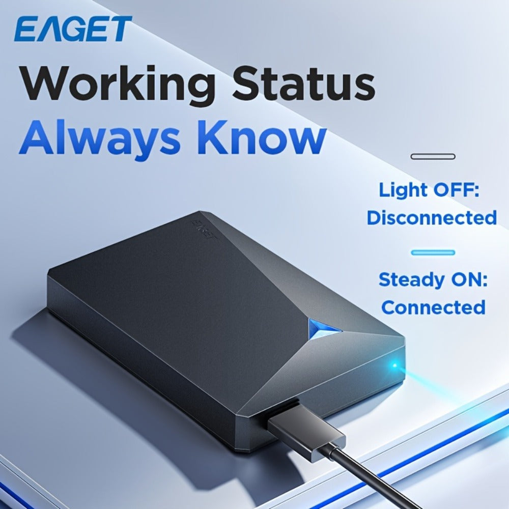 UASP NTFS Plug & Play External Hard Drive 250GB 320GB USB 3.0 Pre-Formatted Portable HDD High-Speed Mobile Storage for PC Laptop PS4 PS5