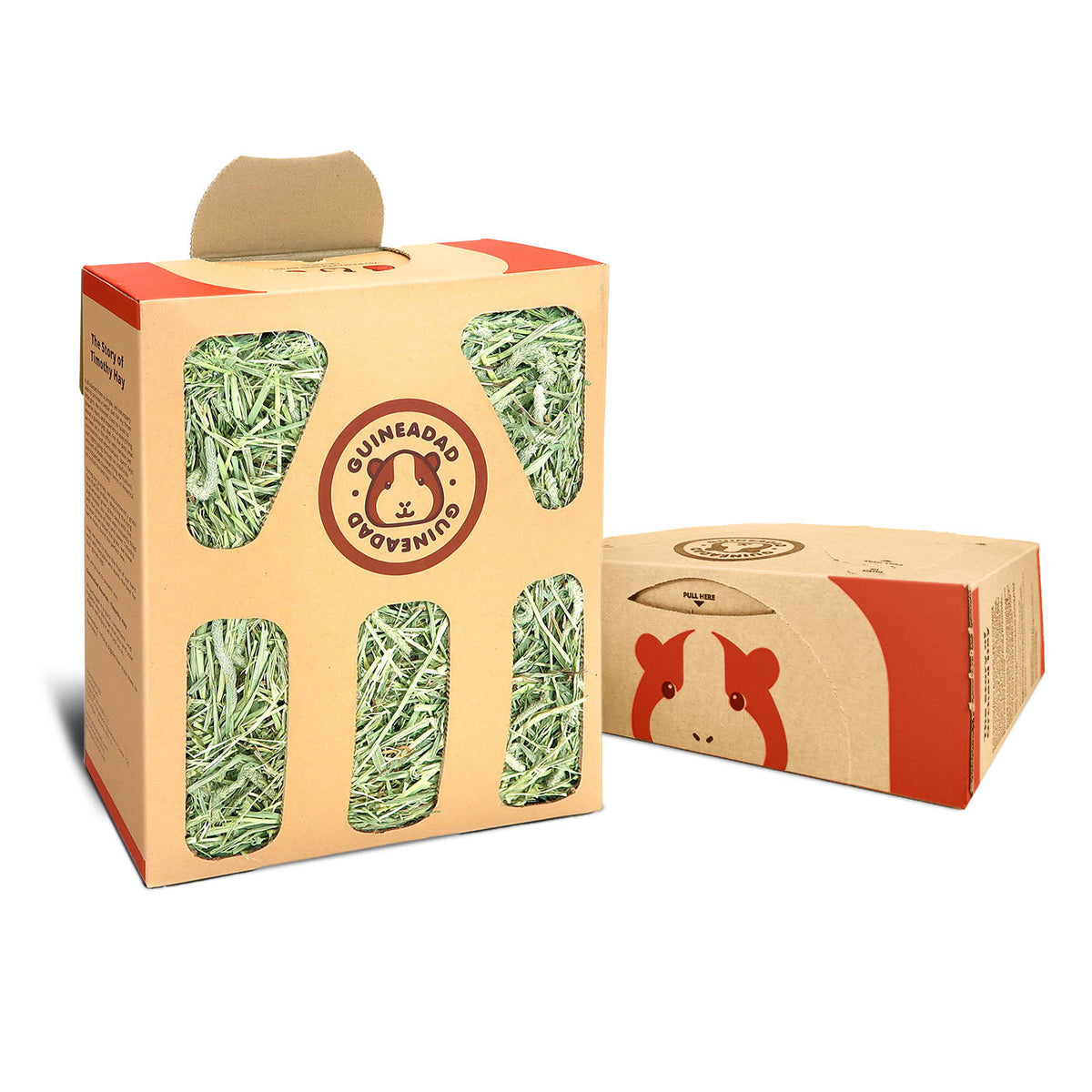 Timothy Hay Box for Small Animals, 3 pack