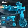 Rechargeable Transforming Electric Water Blaster with LED Muzzle Light and Blue or Blue Spec2 Option