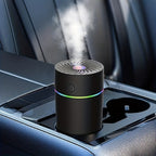 USB Cool Mist Humidifier with Color-Changing Night Light, Portable Desktop Car Aromatherapy Humidifier Nano Fine Mist Facial Steamer