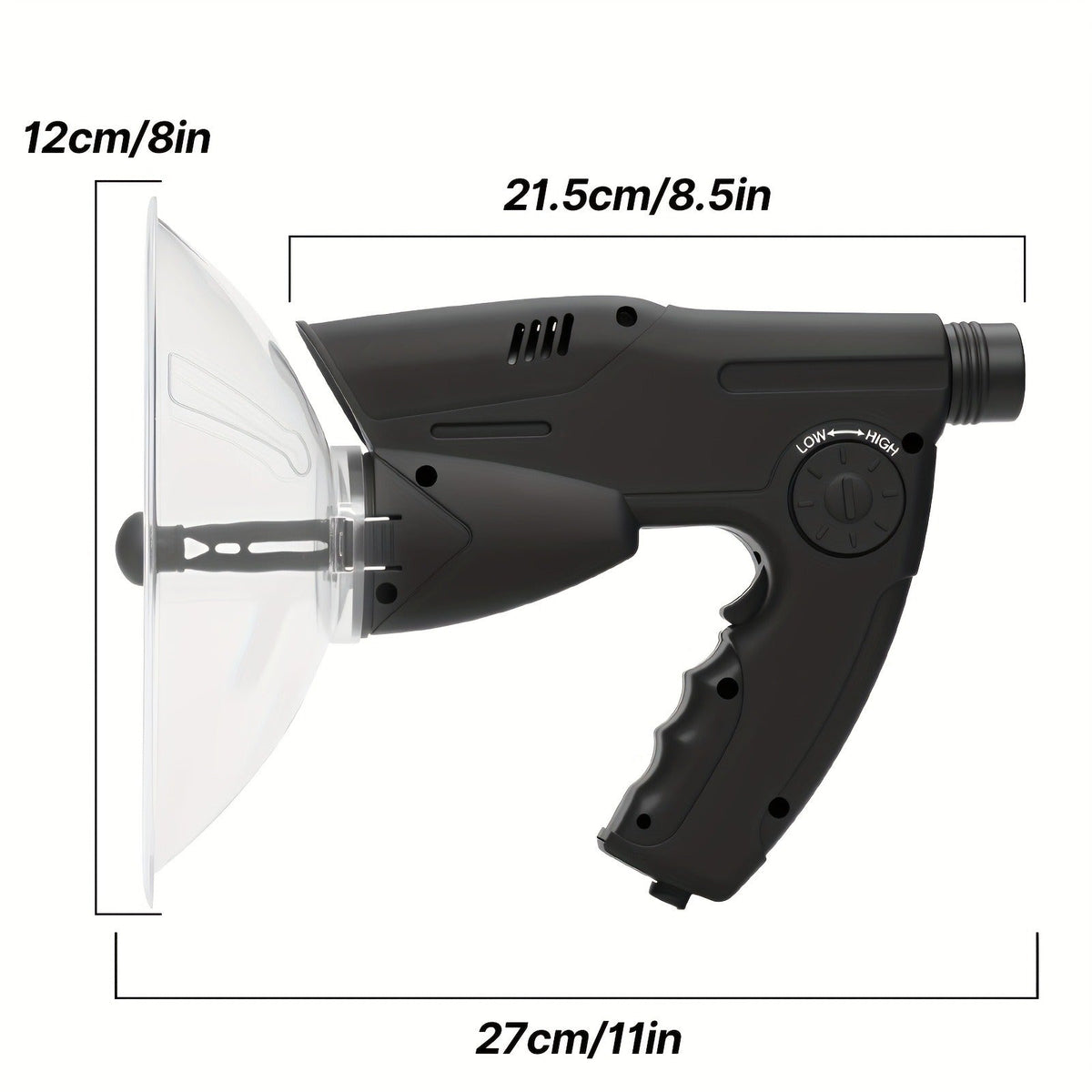 Bionic Ear Sound Amplifier with 8x Monocular Telescope, Long-Range Digital Audio Listening Device with Headphones for Bird Watching Nature