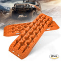 Off-Road Traction Boards Recovery Tracks 2-Pack – 10-Ton Capacity, 40”×11.8” PP Traction Mats for Sand, Mud & Snow