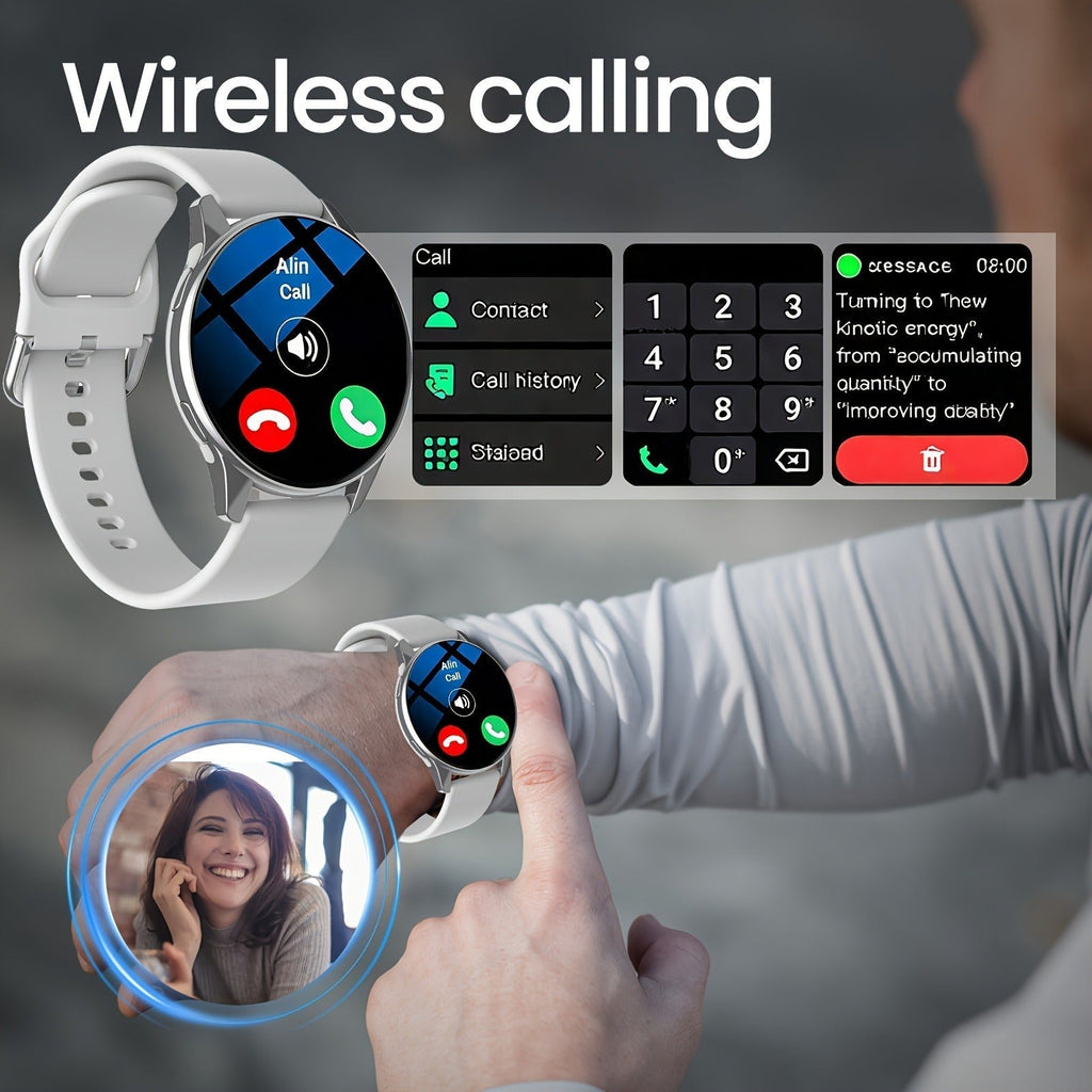 Smartwatch Sports 1.52" Full Touch Screen, Call & Activity Tracker, Color Options & Everyday Wear Design