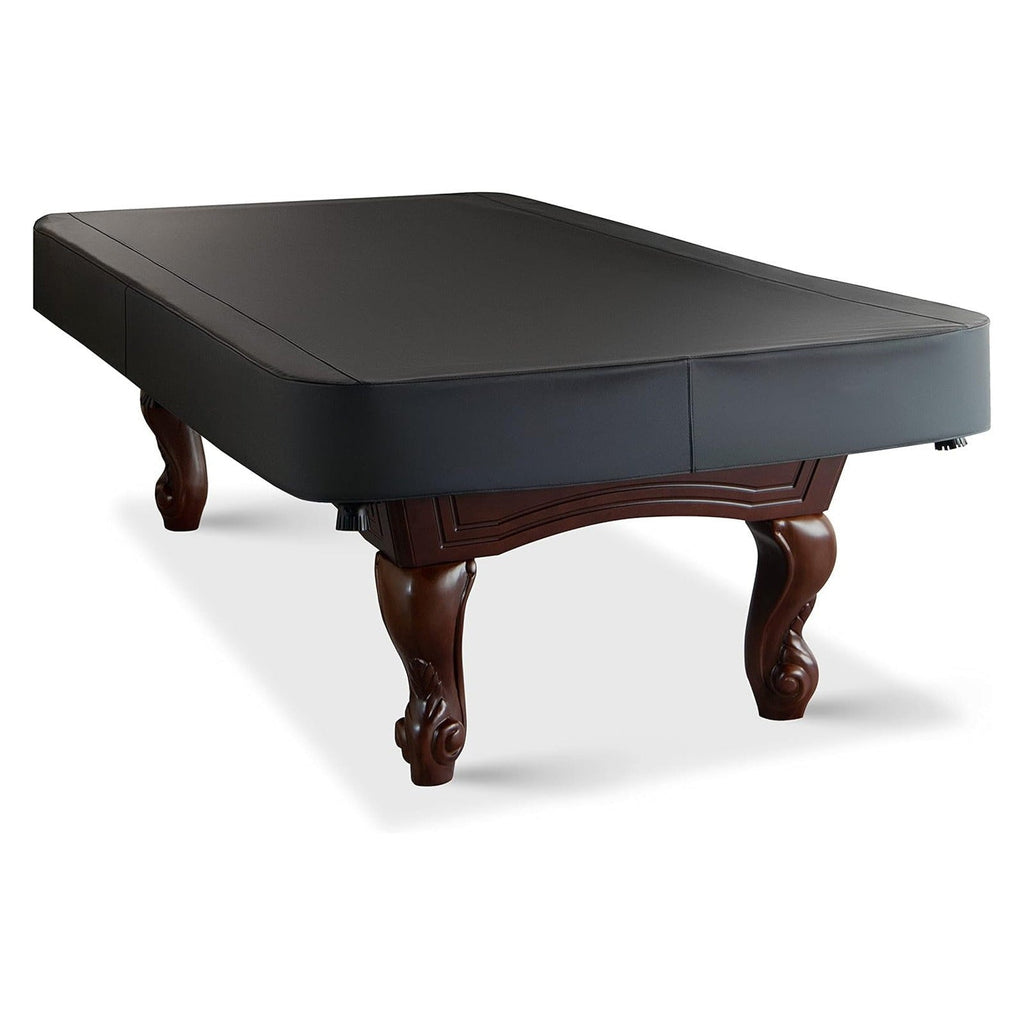 Leatherette Pool Table Cover 7 8 9FT Waterproof Tearproof Billiard Table Protector with Leg Cutouts Scratch-Resistant Easy-Clean Protective