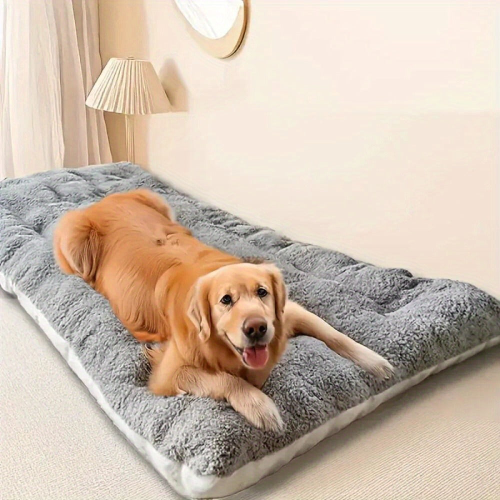 Dog Sofa Bed Extra Large Plush Ultra-Soft Pet Mat – Thick Polyester Fiber Filled Couch Bed for Small Medium Large Dogs