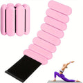 Silicone Wrist & Ankle Weights Bracelet 1LB Pair for Women Men – Adjustable Weighted Cuffs for Yoga, Running