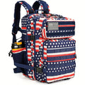 Flag Design Hiking Backpack 20L Tactical Daypack Waterproof Camping Travel Bag Cycling Fitness Outdoor Sports Backpack Independence Day Gift