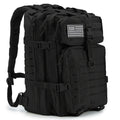 Hunting Rucksack Tactical Hiking Backpack Durable Polyester Multifunctional Camping Backpack with Utility Pocket Zipper Chest Adjustment
