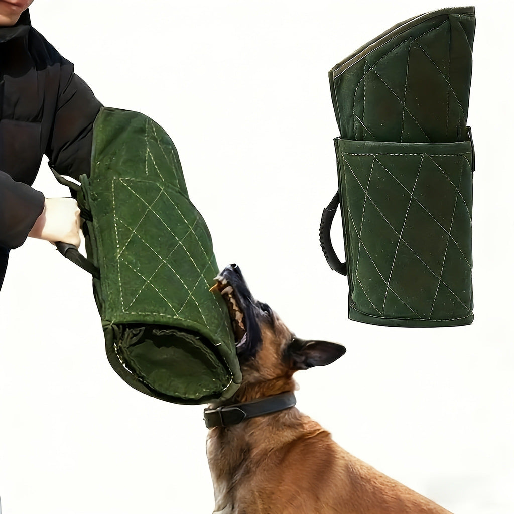 Dog Bite Sleeve for K9 Training – Heavy Duty Dog Training Sleeve for Pitbull German Shepherd Large Dogs, IPO Obedience Bite Tug Toy