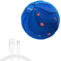 Interactive Dog Ball Toy USB Rechargeable – Automatic Bouncing Rolling Spinning Ball with Sleep Mode & Tap-to-Play